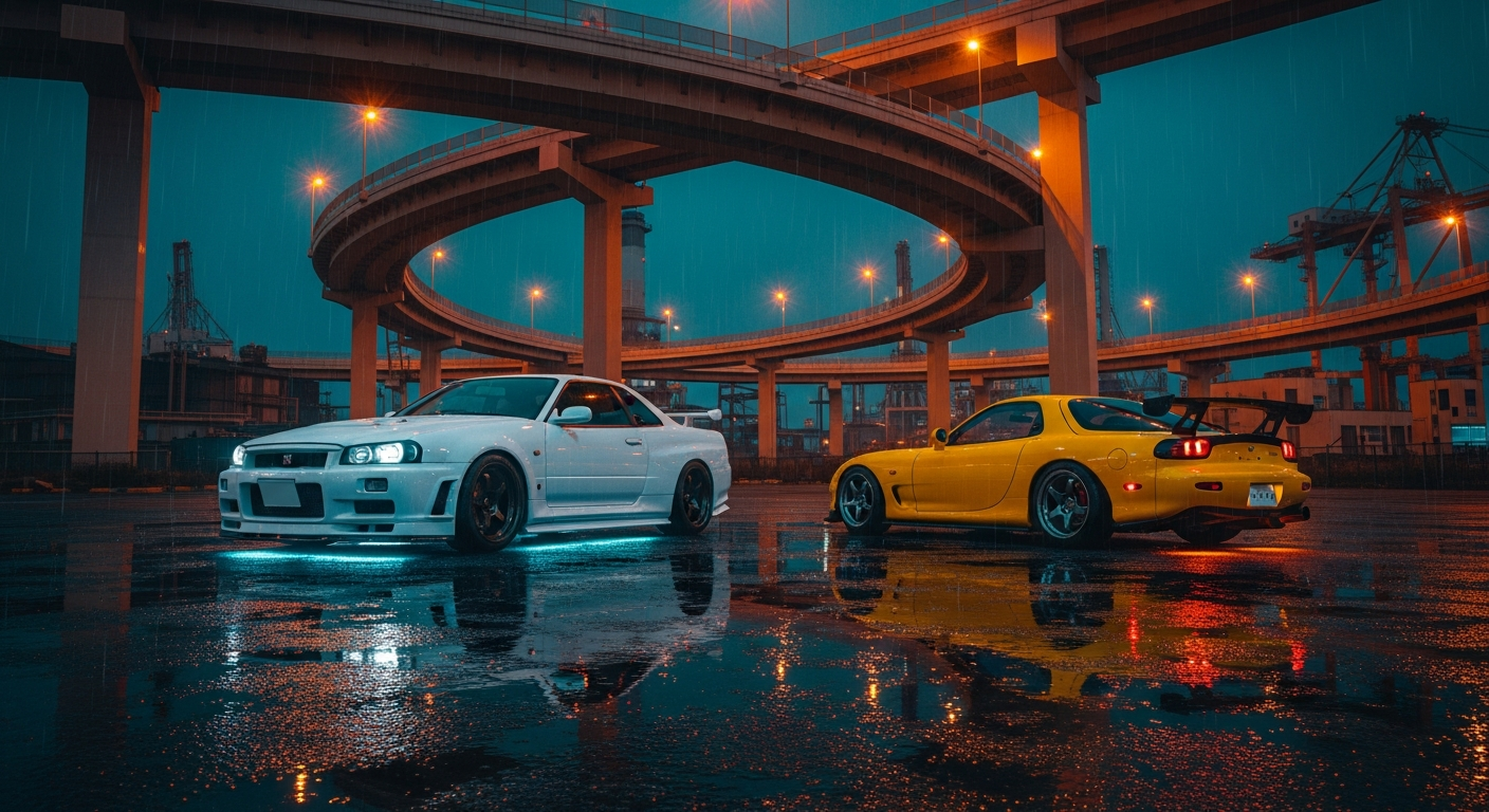 Private JDM Car Tours to Daikoku PA