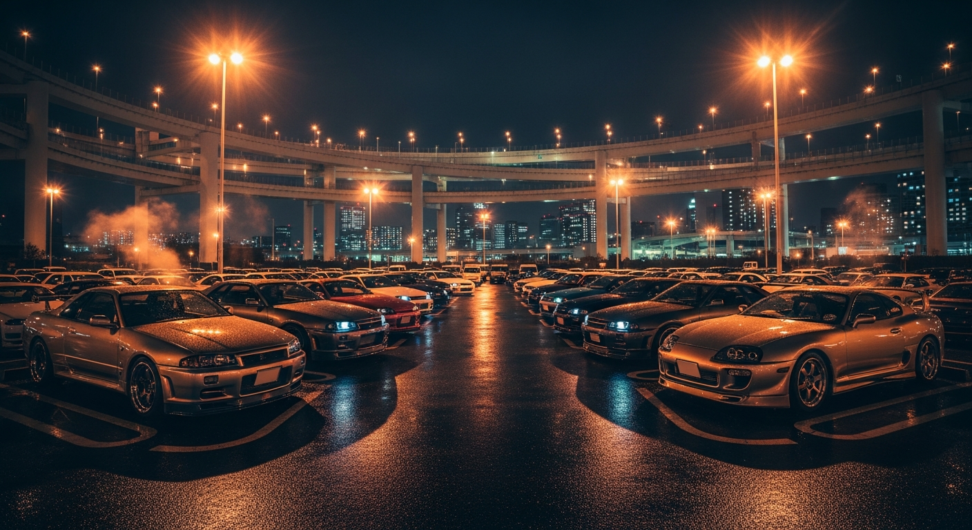 Daikoku PA Night Meetup Tours